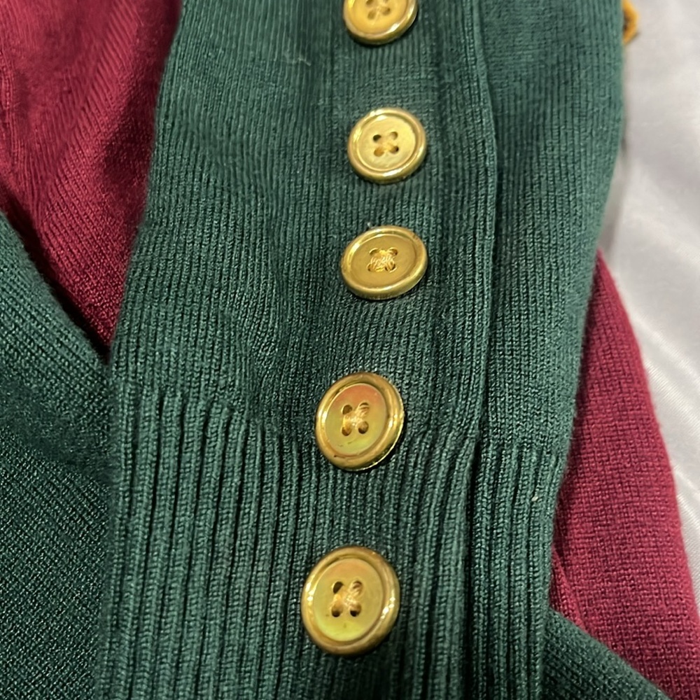 Cielo Mustard Crew Neck Sweater with Autumnal Charm - Picture 5 of 5